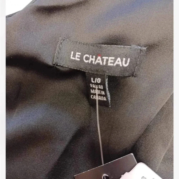 Le Chateau Black Sleeveless  Dress Size Large - Picture 8 of 8
